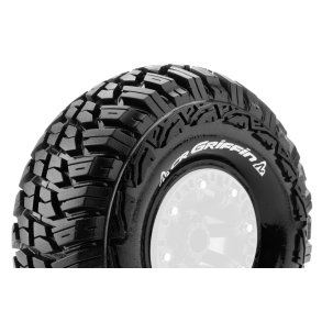 Louise RC - CR-GRIFFIN - 1-10 Crawler Tires - Super Soft - for 2.2 Wheels - L-T3235VI