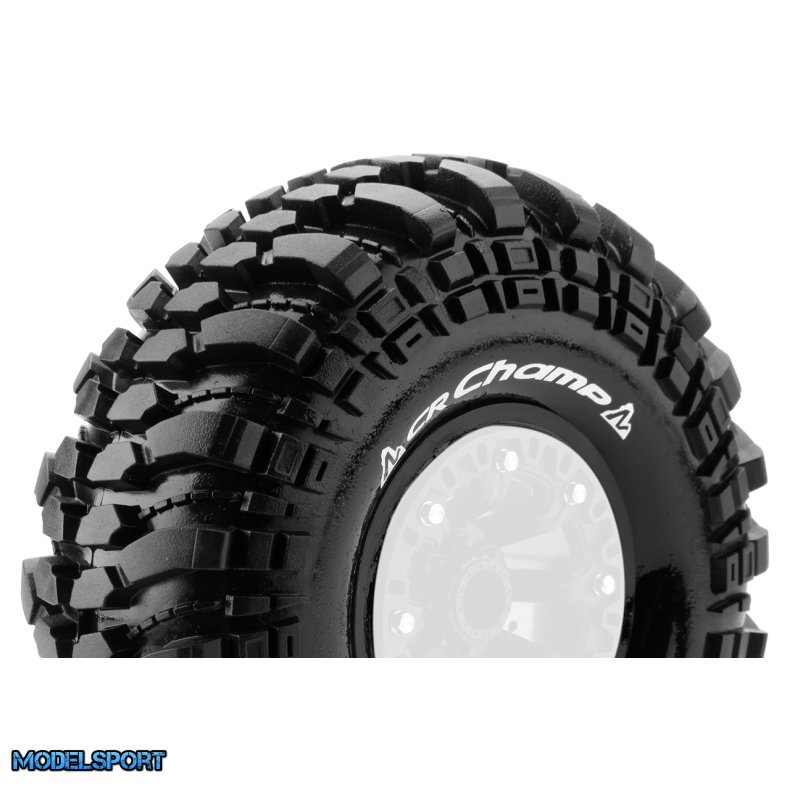 Louise RC - CR-CHAMP - 1-10 Crawler Tires - Super Soft - for 2.2 Wheels - L-T3236VI