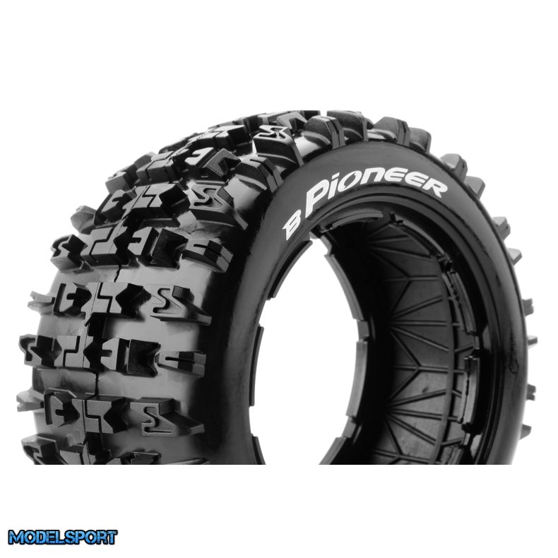 Louise RC - B-PIONEER - 1-5 Buggy Tire Set - Sport - Rear - L-T3243I
