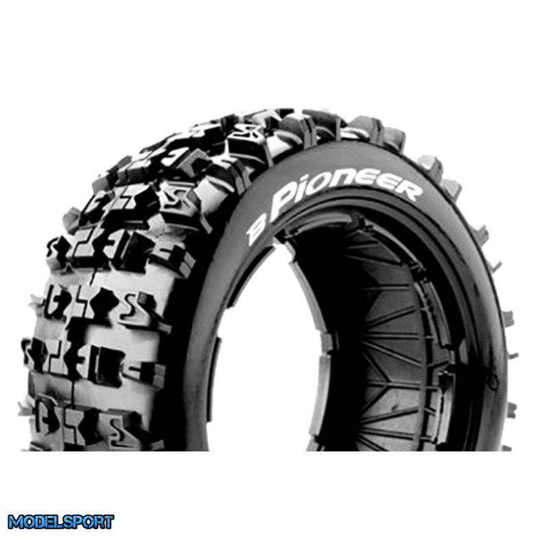 Louise RC - B-PIONEER - 1-5 Buggy Tire Set - Sport - Front - L-T3267I