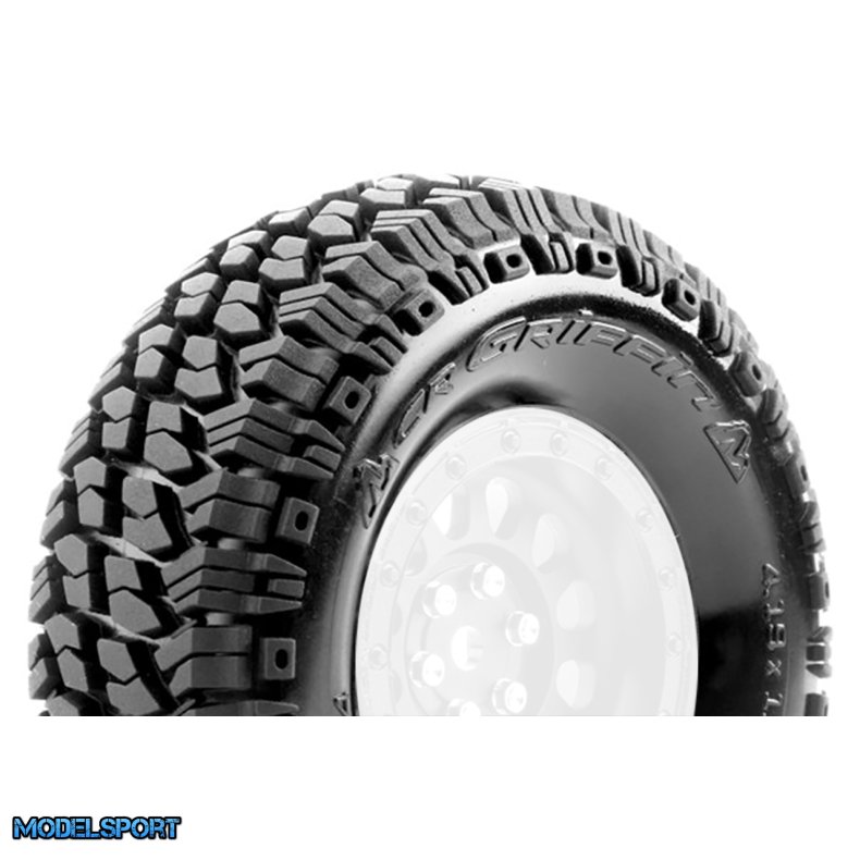 Louise RC - CR-GRIFFIN - Class 1 - 1-10 Crawler Tires - Super Soft - for 1.9 Wheels - L-T3344VI