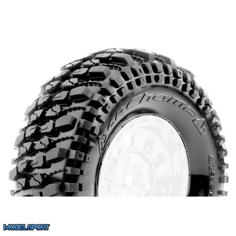 Louise RC - CR-CHAMP - Class 1 - 1-10 Crawler Tires - Super Soft - for 1.9 Wheels - L-T3345VI