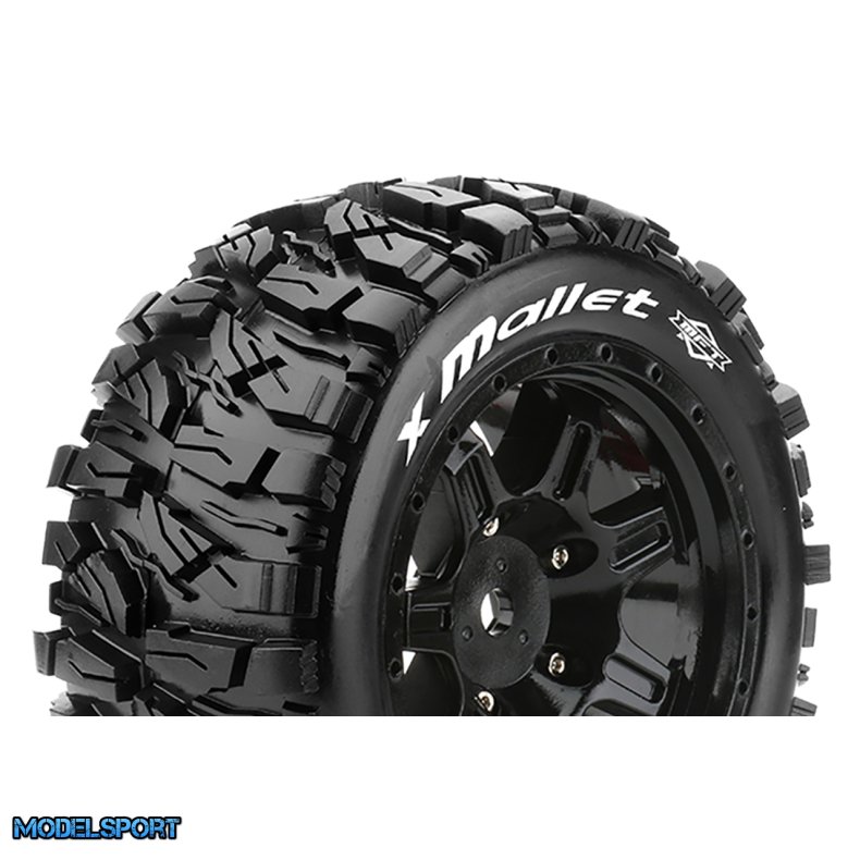 Louise RC - MFT - X-MALLET - ARRMA Kraton 8S - Mounted - Sport - Black wheels - Hex 24mm - L-T3350BM