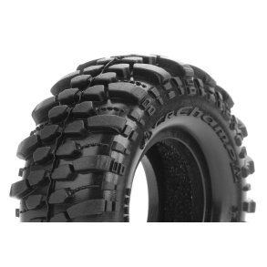 Louise RC - CR-CHAMP - 1-18/1-24 Crawler Tires - Super Soft - for 1.0 Wheels - L-T3366VI