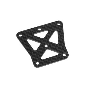 Team Corally - Front Upper Steering Deck - Graphite 2mm - 1 Pc