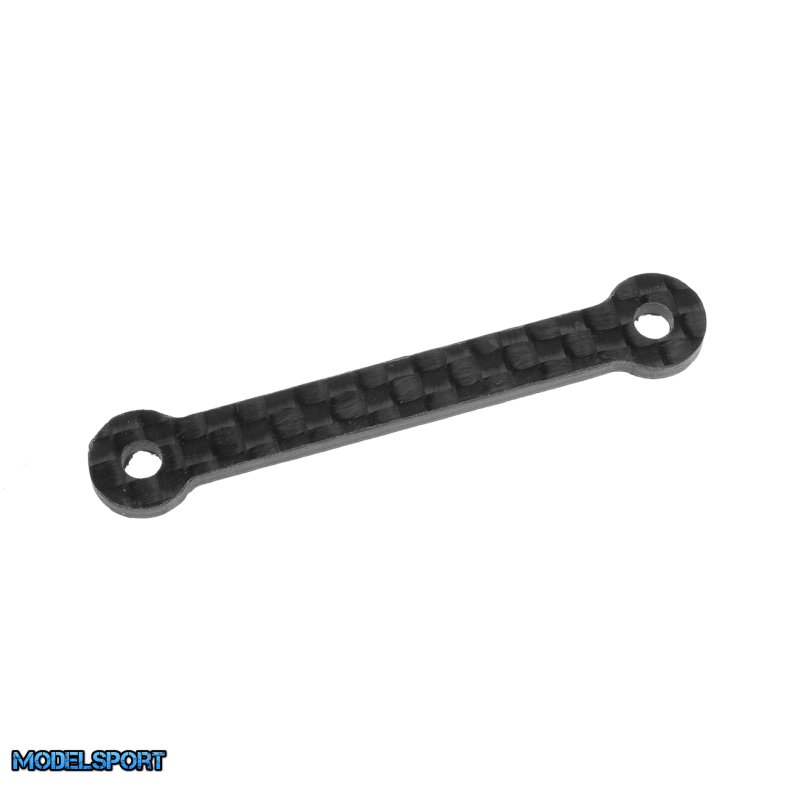 Team Corally - Servo Saver Stiffener - Graphite 2mm - 1 Pc