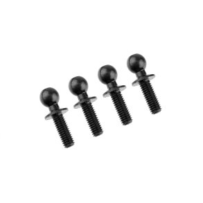 Team Corally - Ball End Dia. 4.8mm - Thread 8mm - Steel - 4 Pcs