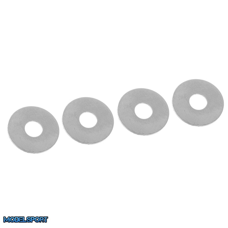 Team Corally - Diff. Shim Rings - Steel - 5x15x0.4mm - 4 Pcs