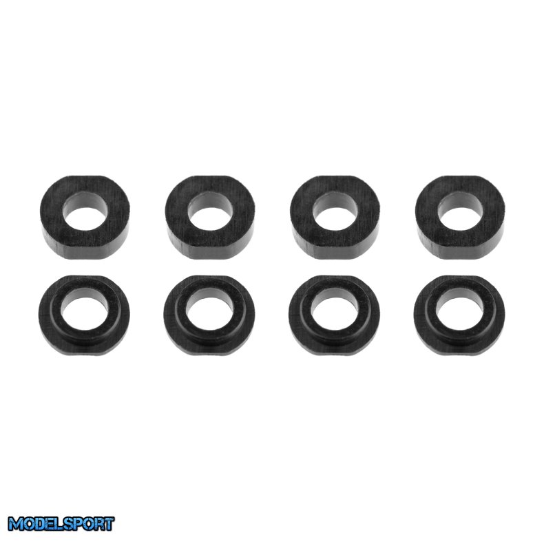 Team Corally - Shock Body Washer Insert - Composite - Part A/B - 4 Sets