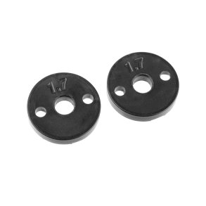 Team Corally - Shock Piston - Composite - 2x 1.7mm Holes - 2 Pcs