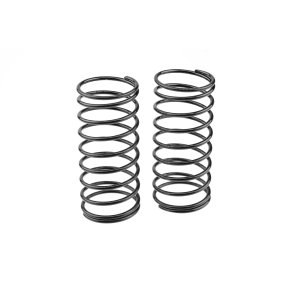 Team Corally - Shock Spring - Black - Medium - Front - 2 Pcs
