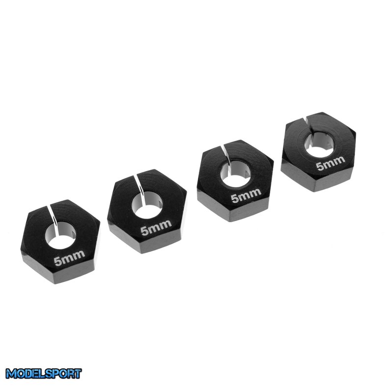 Team Corally - Wheel Hex Adapter - Alu. - 4 Pcs