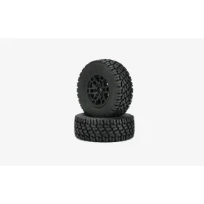 Carisma RC - SCA-1E Toyota Tacoma TRD Pro Wheels And Tires Set 2pcs