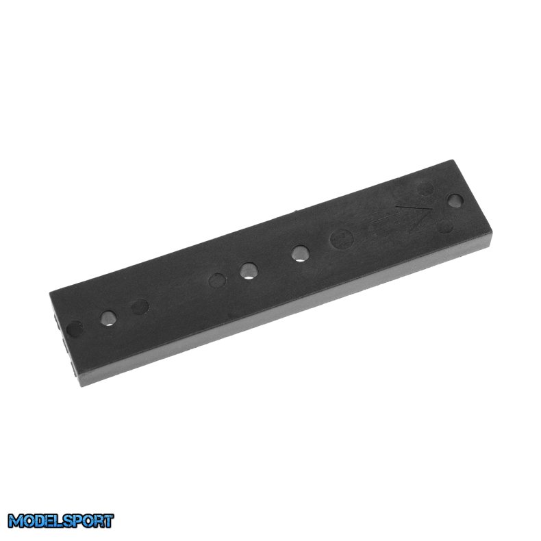 Team Corally - Chassis Plate for Rear Chassis Brace - Composite - 1 Pc