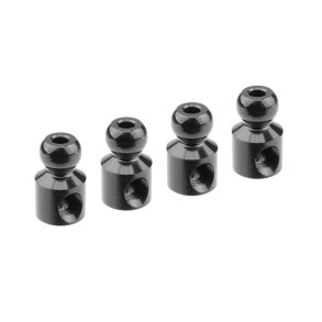 Team Corally - Ball End 4.8mm - for Anti Roll Bar - Alu. - 4 Pcs