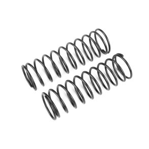 Team Corally - Shock Spring - Black - Hard - Rear - 2 Pcs