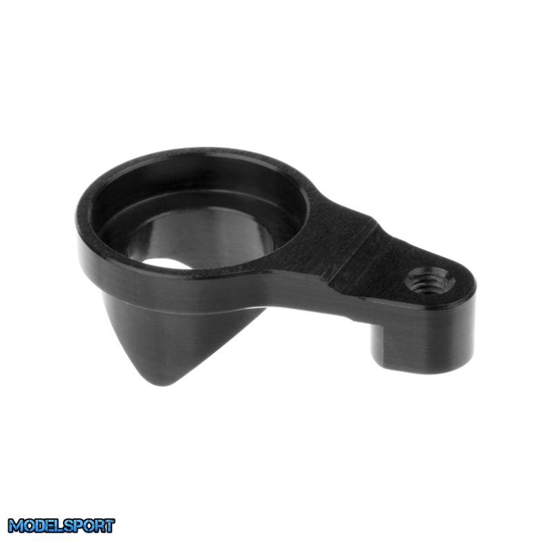 Team Corally - Servo Saver Arm - Part B - Alu 7075 - Hard Anodized Black - 1 Pc