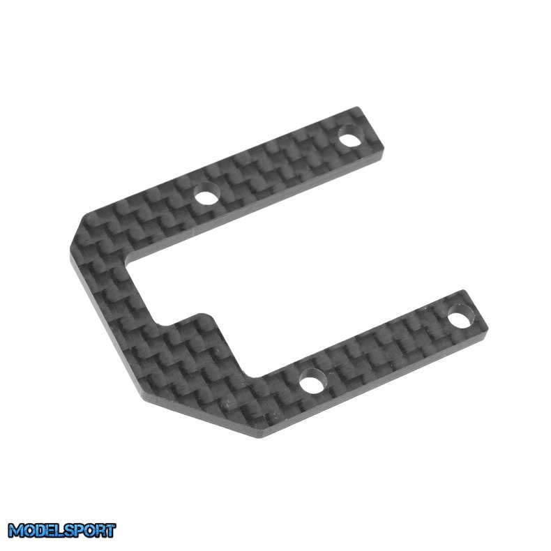 Team Corally - Center Bulkhead Plate - Carbon - 1 Pc