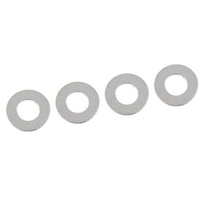 Team Corally - Shock Shaft Washer - Steel - 4 Pcs