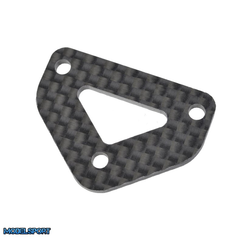 Team Corally - Body Post Holder - Front - Carbon - 1 Pc