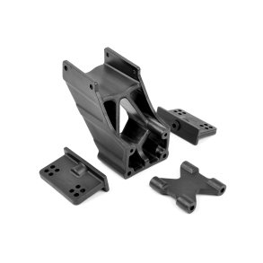Team Corally - Wing Mount - V1 - Adjustable - Composite - 1 Set