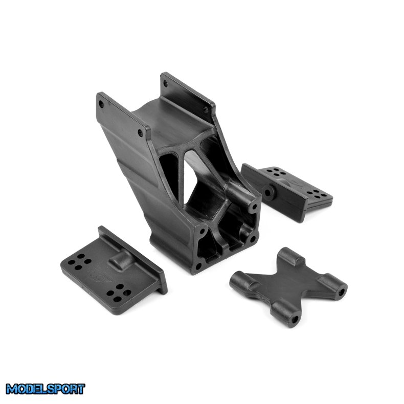 Team Corally - Wing Mount - V1 - Adjustable - Composite - 1 Set