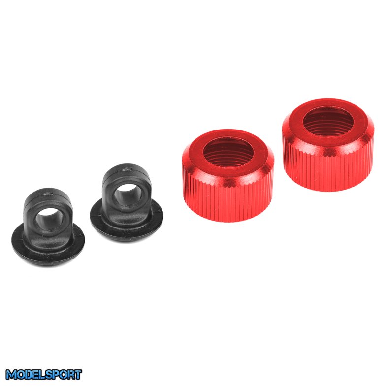 Team Corally - Shock Cap - Aluminium Ring Set - 2 Sets