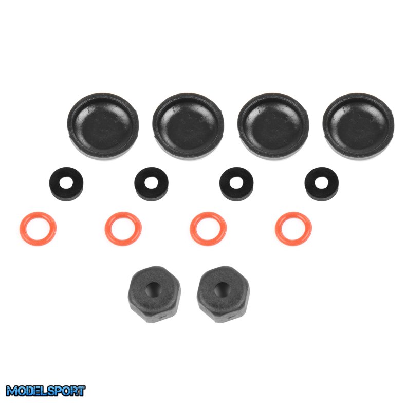 Team Corally - Maintenance Kit 2 - Plastic Shocks - 1 Set