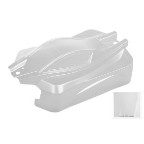 Team Corally - Polycarbonate Body - Syncro - Clear - Cut - Decals - 1 Pc