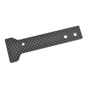 Team Corally - Chassis Plate Stiffener - Front - Carbon 3mm - 1 Pc