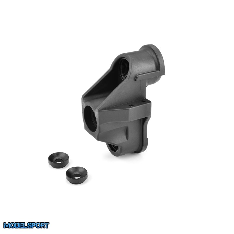 Team Corally - HD Steering Block - Wide - Pillow Ball Cup (2) - Front - 1 Set