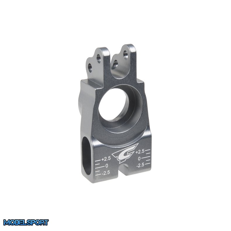 Team Corally - Hub - Rear - Aluminum 7075 - Titanium - 1 Pc