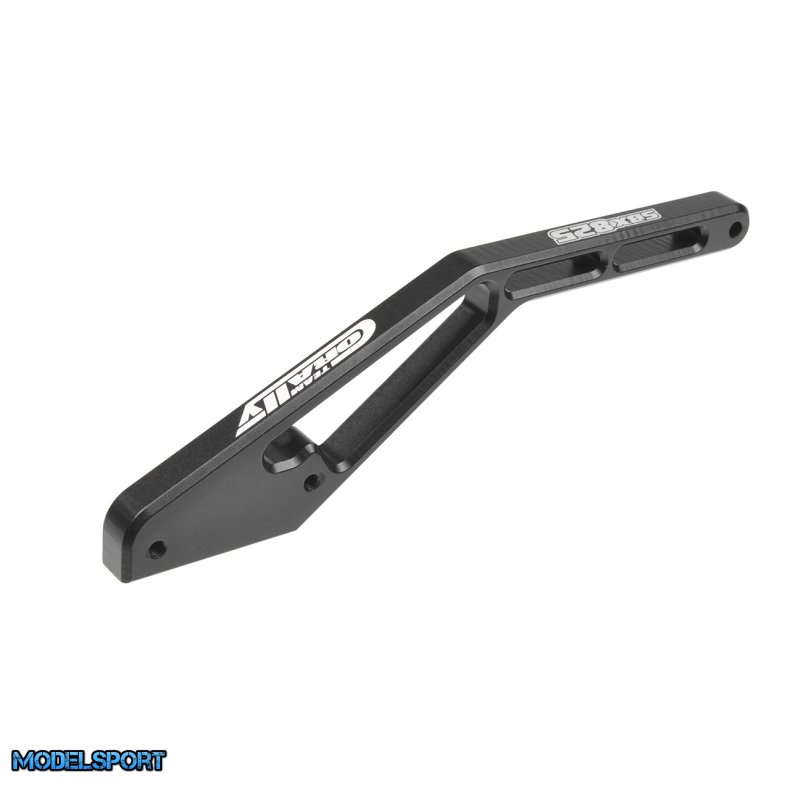 Team Corally - Chassis Brace - Rear - SBX-825 - Aluminum - Black - 1 Pc