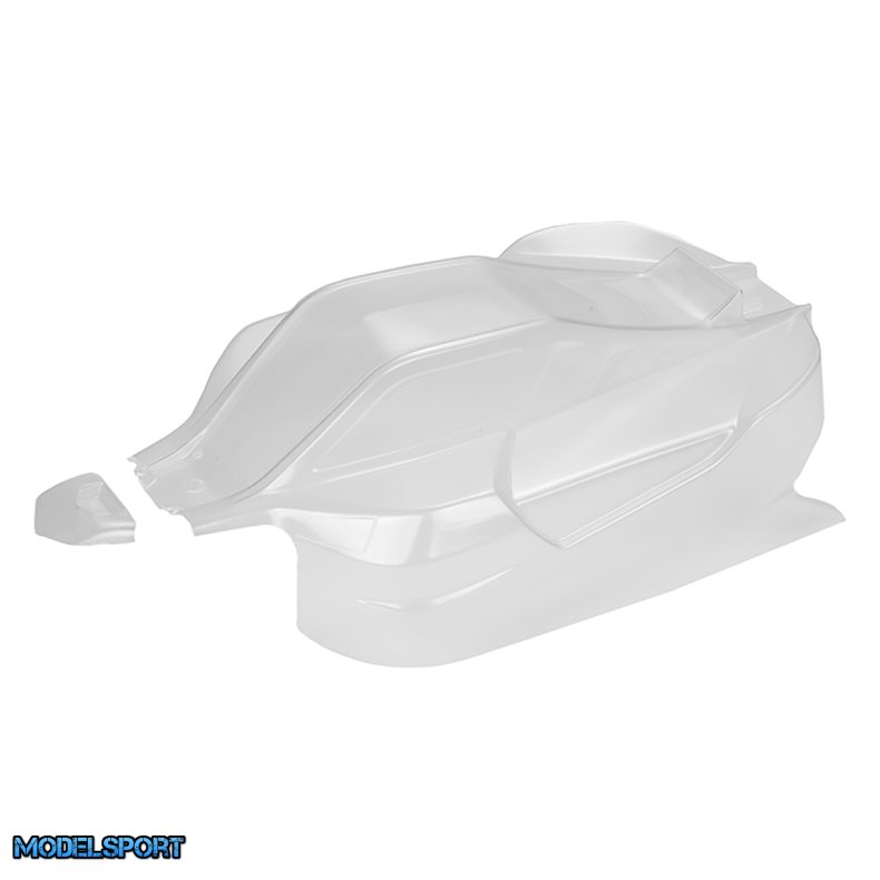 Team Corally - Polycarbonate Body - Spark XB6 - Clear - Cut - Decals - 1 Pc