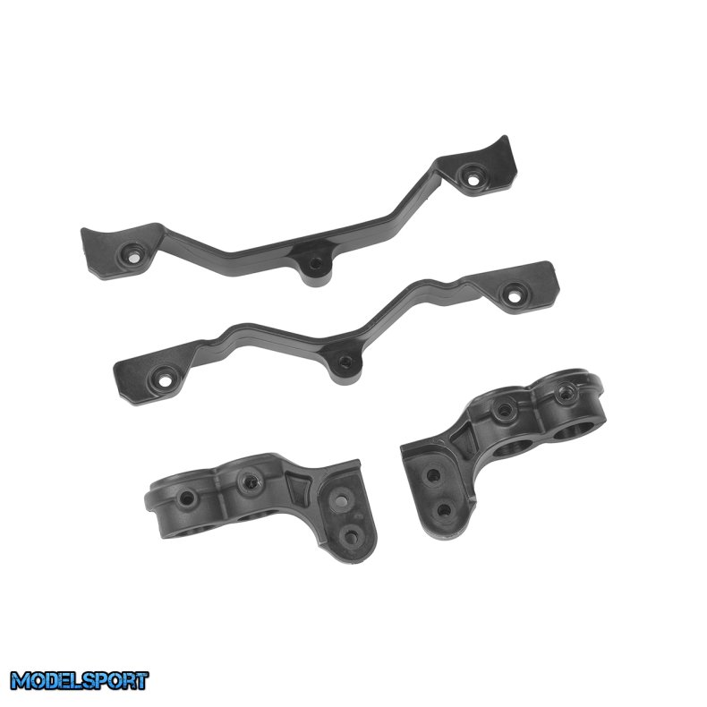 Team Corally - Body Post Holder L/R - Shock Tower Covers FR/RE - 1 Set