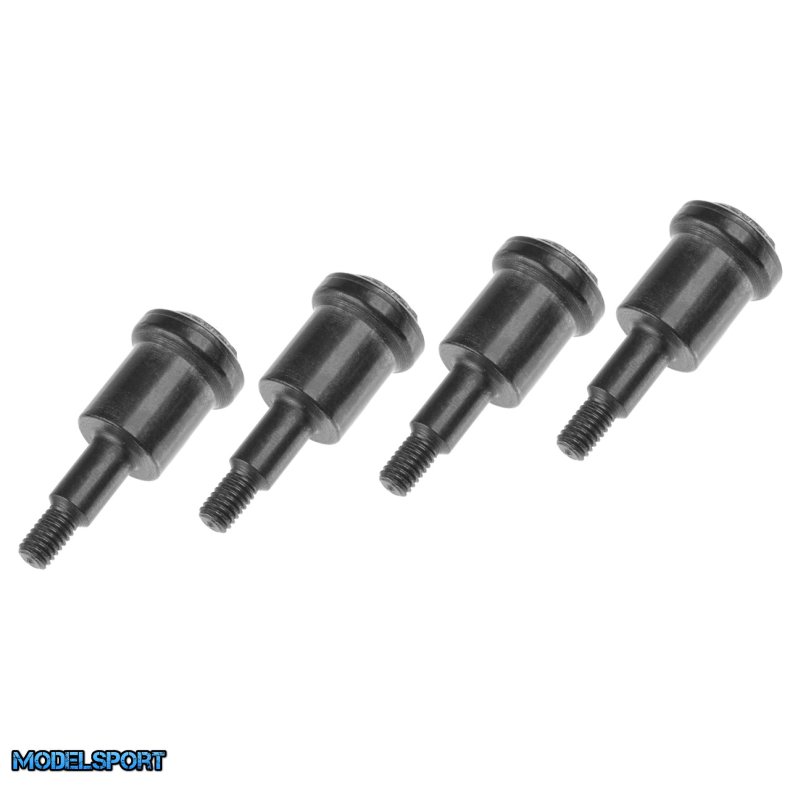 Team Corally - Shock Screw - Steel - 4 Pcs
