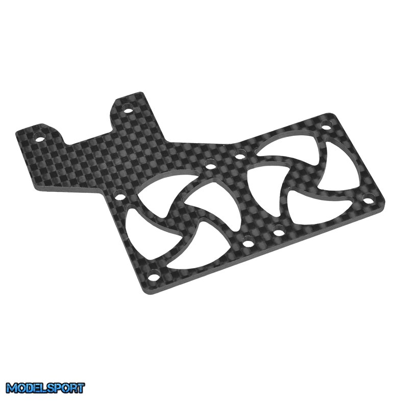 Team Corally - Fan Holder - Graphite - Limited Edition - 1 Pc