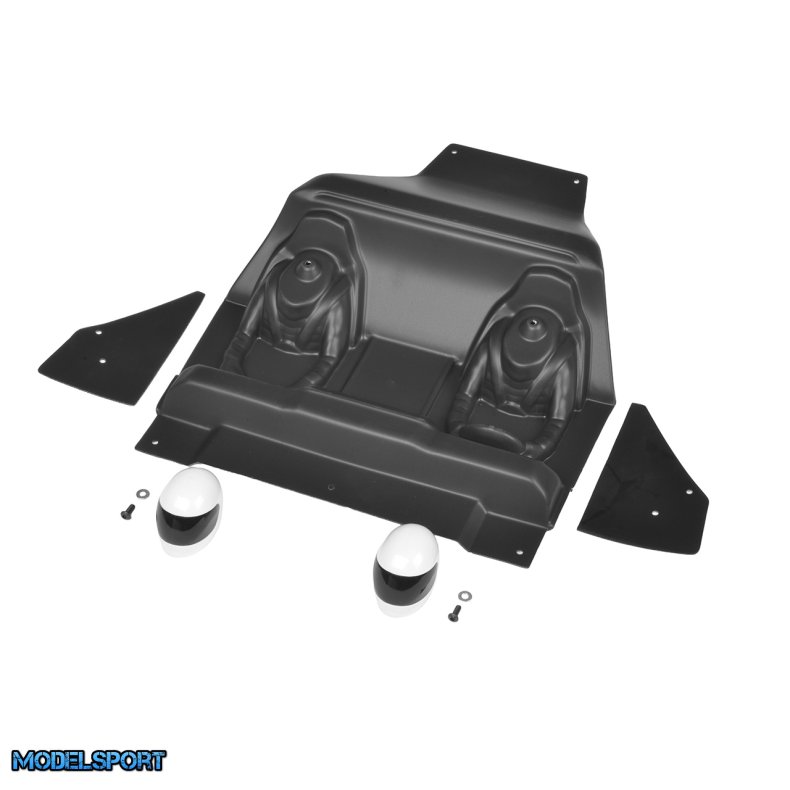 Team Corally - Cockpit Interior - Shiroi - 1 Pc