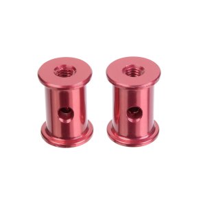 Team Corally - Alum. Rear Brace Mount - 2 Pcs