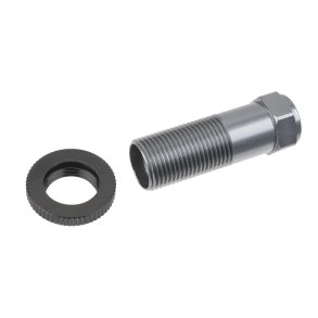 Team Corally - Servo Saver Shaft w/ Nut - Aluminum - Titanium - 1 Set