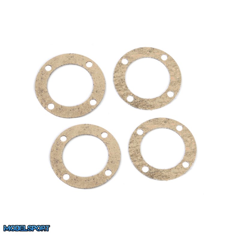 Team Corally - Diff. Gasket - 30x0.3mm - Front and Rear Diff - 4 Pcs