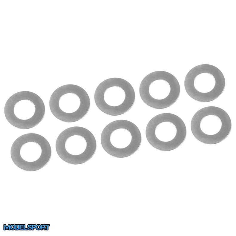Team Corally - Shim Rings - 6x11,5x0.2mm - Steel - 10 Pcs