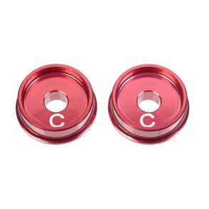 Team Corally - Alum. Lower Arm Cap SSX-12 - C - 2.0mm - 2 Pcs