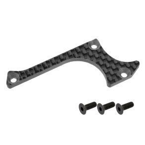 Team Corally - Suspension arm stiffener - A - Lower Front - Left - Carbon 3mm - 1 Pc