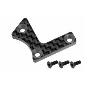Team Corally - Suspension arm stiffener - B - Lower Front - Right - Carbon 3mm - 1 Pc