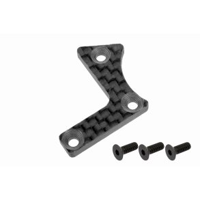 Team Corally - Suspension arm stiffener - B - Lower Front - Left - Carbon 3mm - 1 Pc