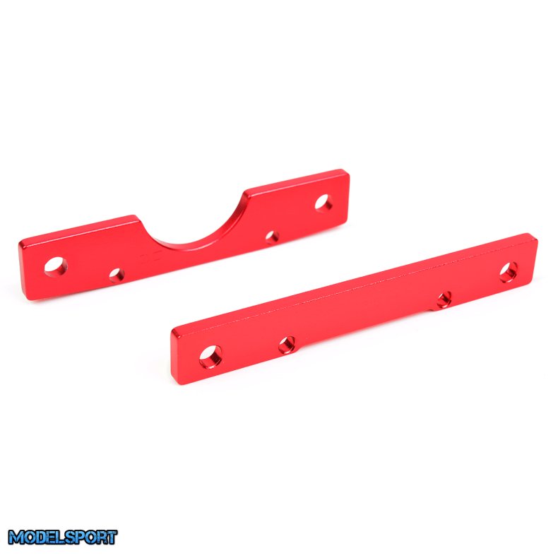 Team Corally - Suspension Arm Mount - Rear - Aluminum - 1 Set