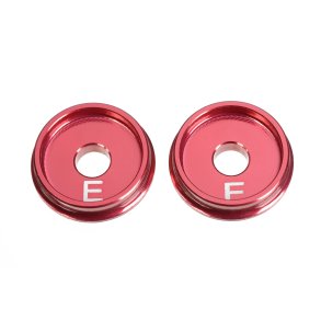 Team Corally - Alum. Lower Arm Cap SSX-12 - E - 1.0mm - 2 Pcs