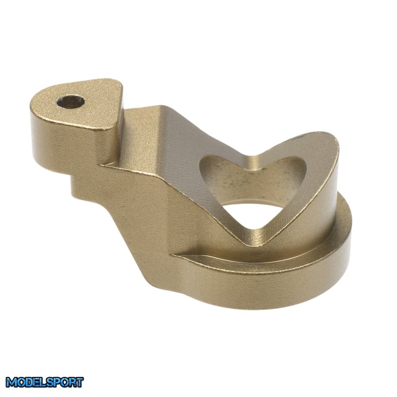 Team Corally - Servo Saver Steering Arm - Aluminum - Limited Edition - 1 Pc