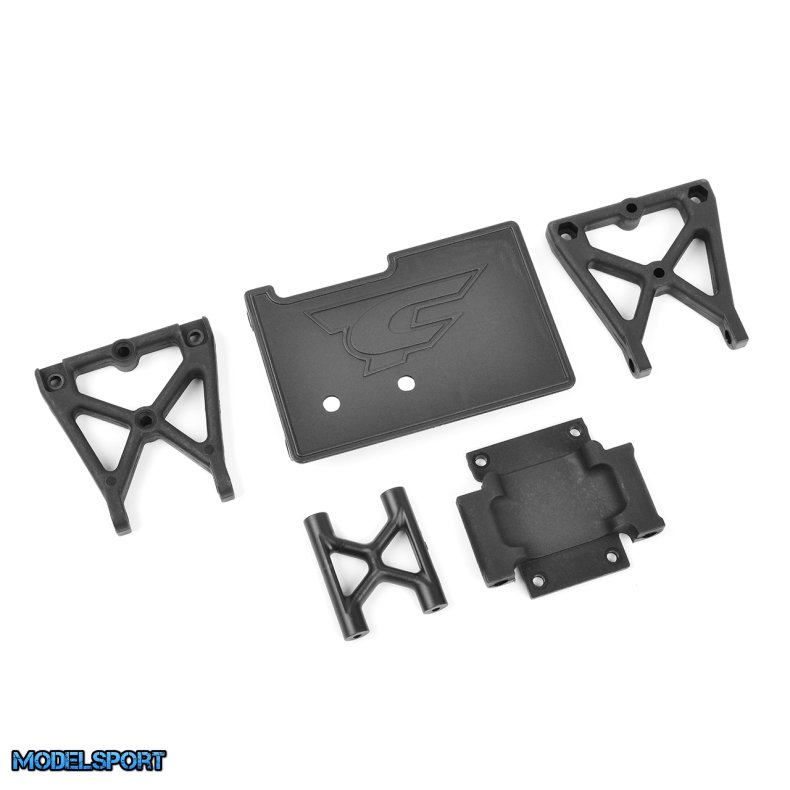 Team Corally - Center Roll Cage Mount - 1 Set